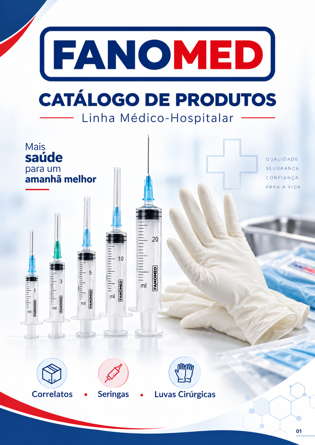 Capa do catálogo FANOMED